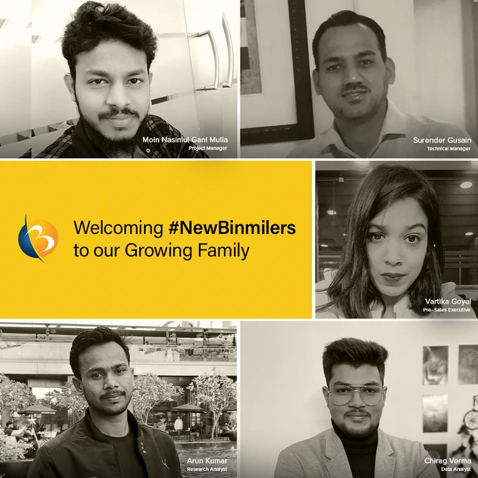 New Joiners | Binmile