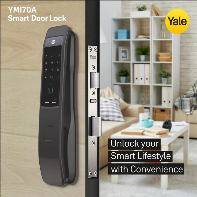 Unlock your smart lifestyle with Yale Home India’s YMI70A Smart Door Lock.
#Yale #YaleIndia #YaleLocks #YaleHome #YaleDigitalLock #YaleSmartLocks #DigitalLockManufacturers #DigitalSmartLocks #SmartLocks #SmartDoorLock #DigitalDoorLocks #BiometricLocks #SmartSecurity #HomeAutomationSystems #HomeSecurity #AssaAbloyIndia #AssaAbloyGroup #YaleIndiaLtd
