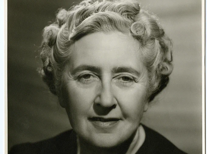 Photograph of Agatha Christie - courtesy of The Christie Archive Trust 