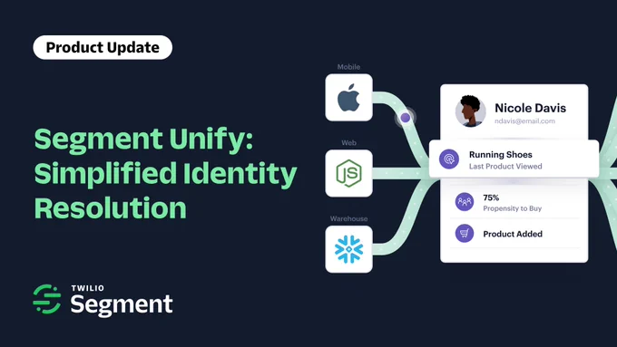 Product Update
Segment Unify: Simplified Identity Resolution 