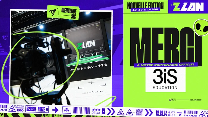 3iS Education, partenaire officiel de la ZLAN2023