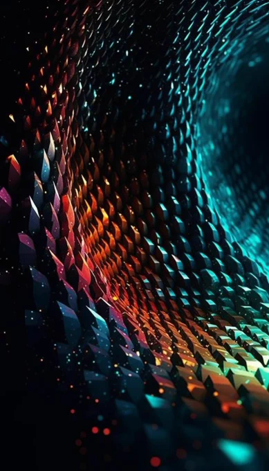 geometric unity, macro shot, pulses of data flowing --ar 4:7 --s 950 --seed 1134903170 --v 5