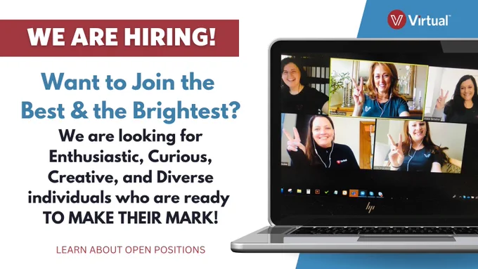 Virtual Inc has open positions and internship opportunities. learn more and apply