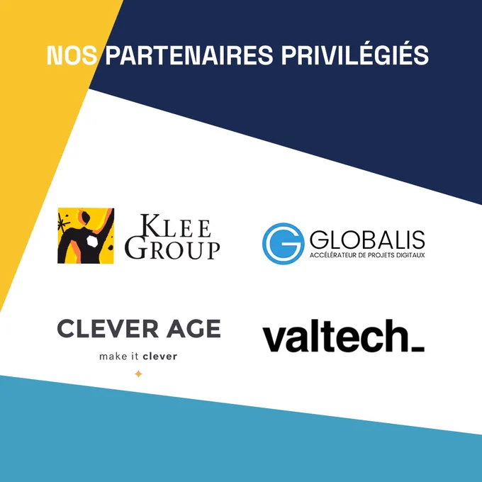 Partenaires Osaxis : Klee Group, Globalis, Clever Age et Valtech