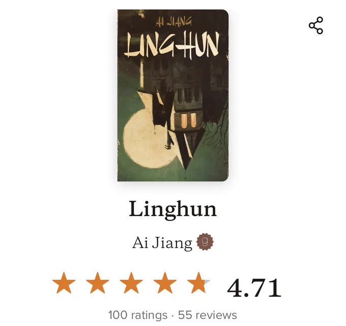 Linghun
Ai Jiang

4.71 Stars

100 ratings 
55 reviews