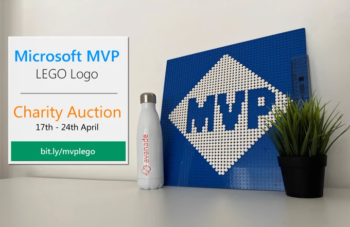 Lego MVP Logo charity auction