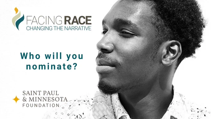 Headshot of past award winner Alex Miles with text: Who will you nominate?