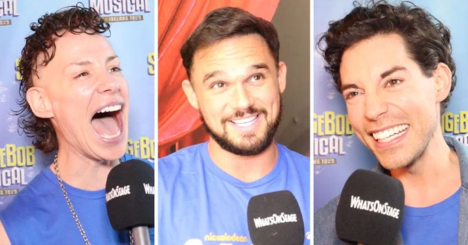 Divina De Campo, Gareth Gates and Tom Read Wilson in interviews
