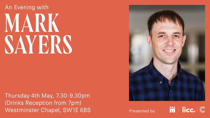 An evening with Mark Sayers