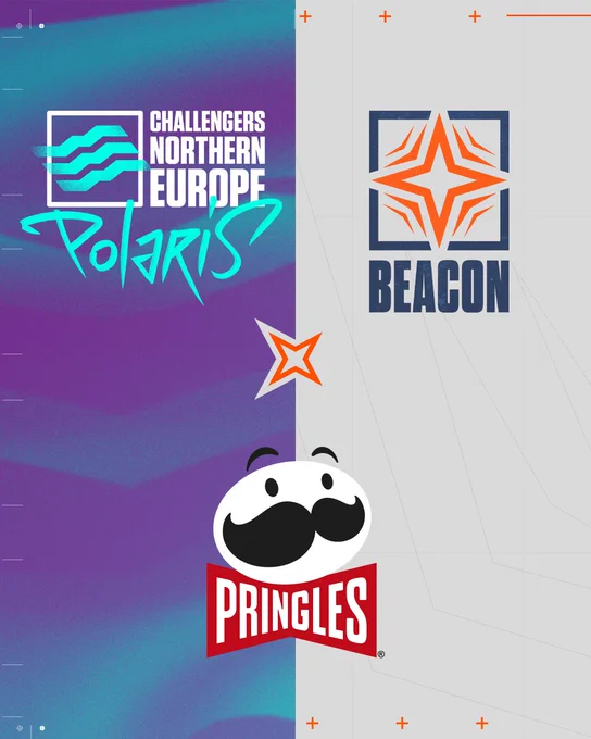 Polaris logo x Beacon Logo above the Pringles logo