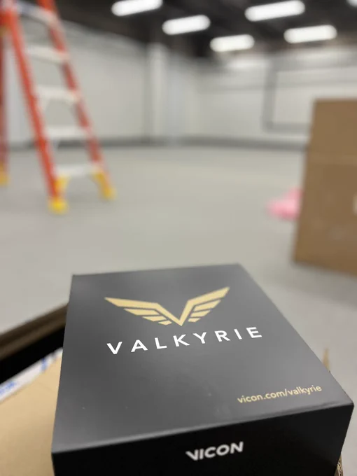 New Vicon Valkyrie camera in box
