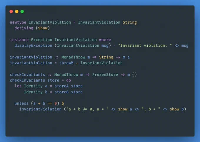 A screenshot of some of the code used in the blog-post.