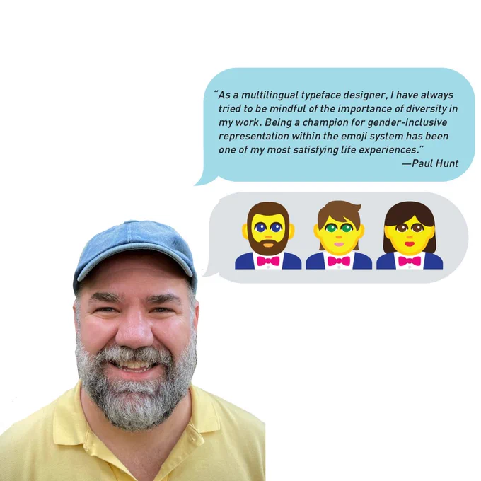 "As a multilingual typeface designer, I have always tried to be mindful of the importance of diversity in my work..." -Paul Hunt