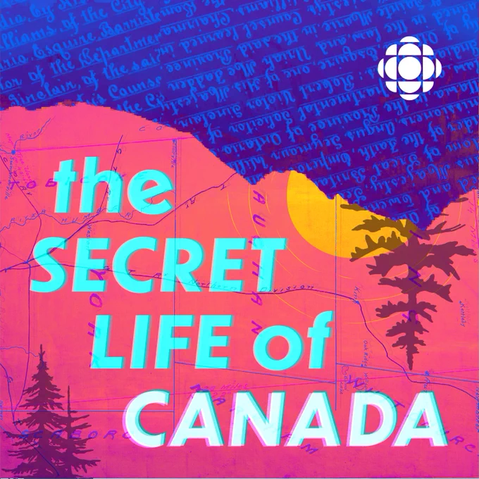 The logo for the Secret Life of Canada. 
