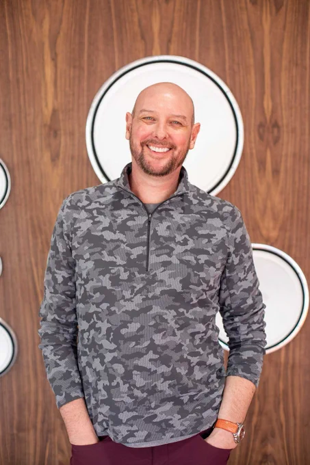 man smiling
