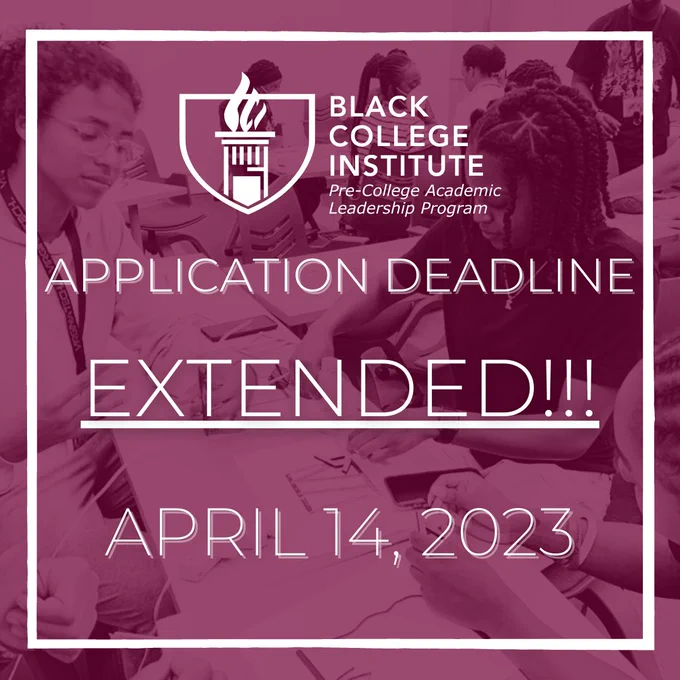 application deadline extended april 14 2023