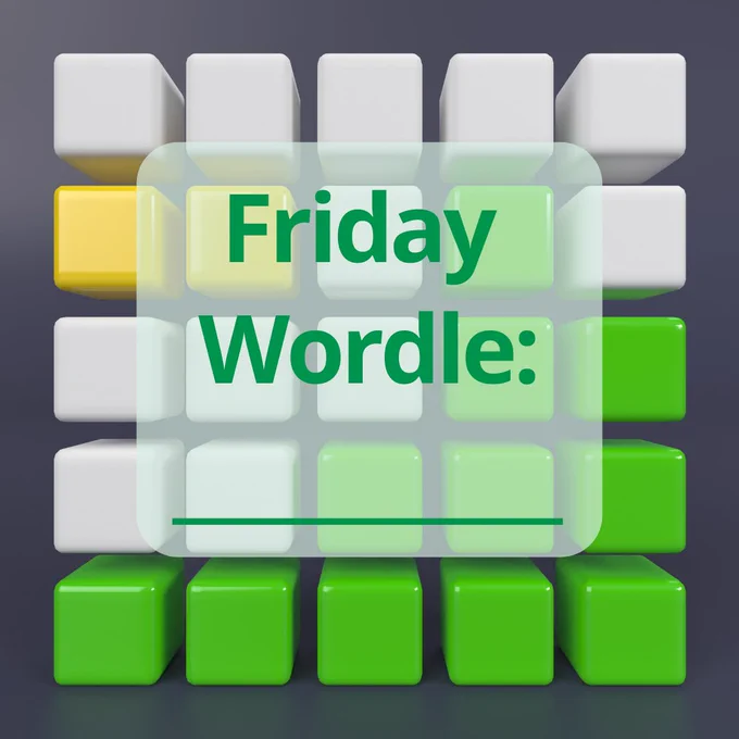 Friday April 7 Wordle Word