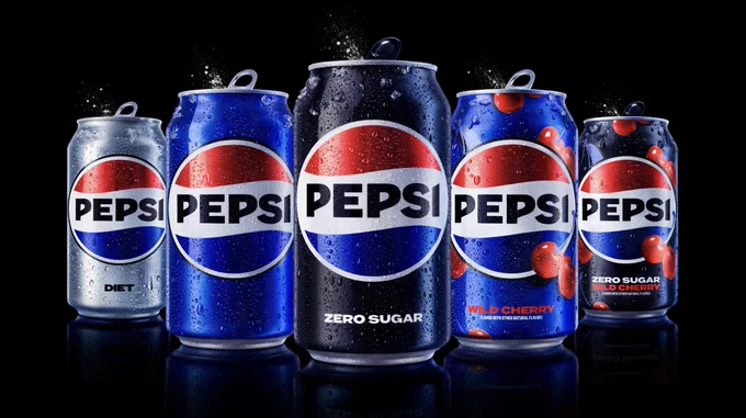 All-new Pepsi cans