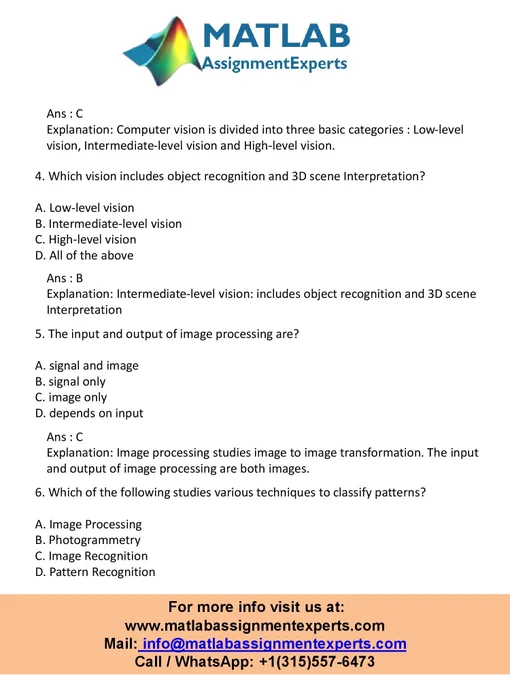 Matlab Assignment Help