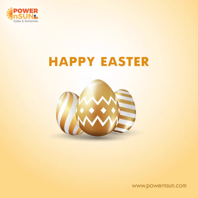 happy easter, easter, powernsun