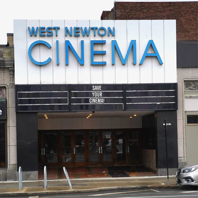 West Newton Cinema. Photo courtesy: West Newton Cinema.
