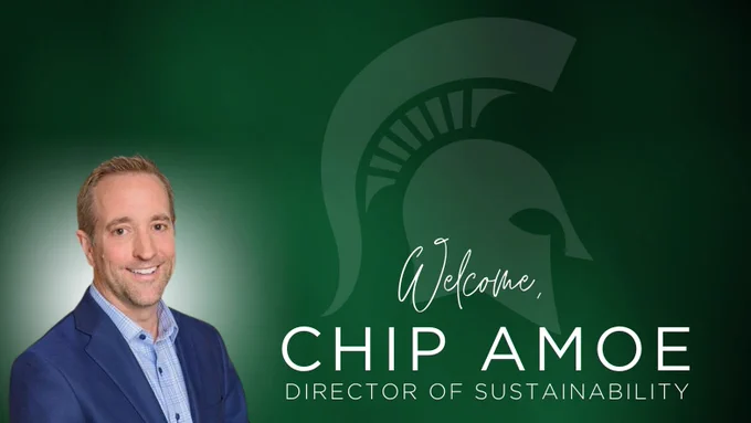 Welcome, Chip Amoe, Director of Sustainability.