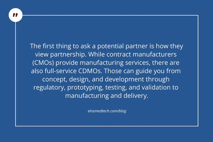 How does your medical device manufacturer view partnership?

Head over to our #MedtechBlog to read our latest blog post on the subject and find more valuable tips, inspiration, and insights into the medical device industry 📝

#medicaldevices #medtech #CDMO #manufactring