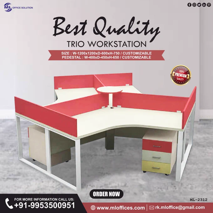 Best Quality Trio Workstation