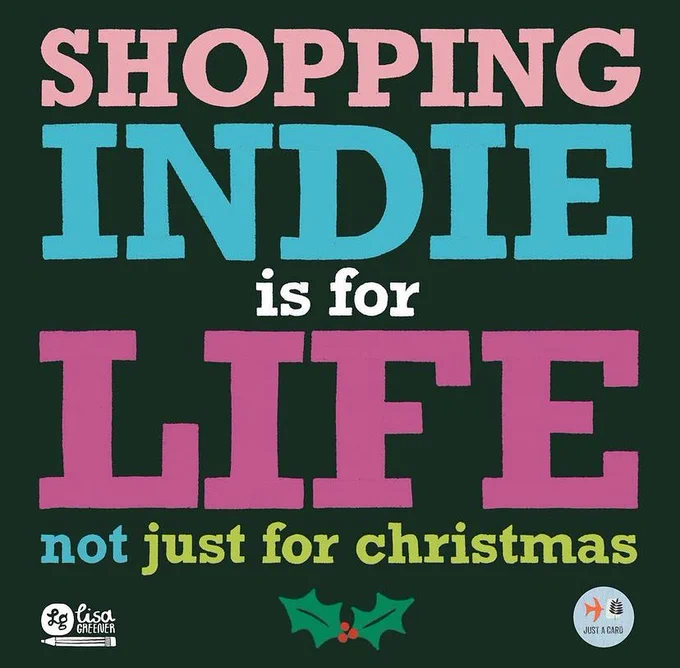 'Shopping Indie' image by @lisagreener