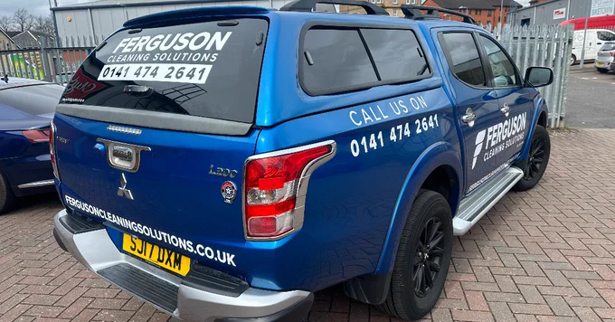 Ferguson Cleaning Pickup Truck Livery