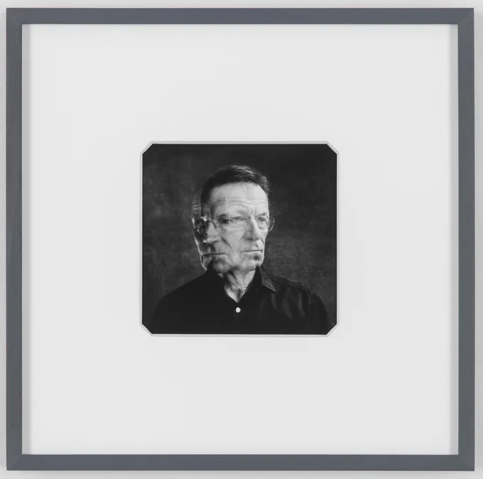[IMAGE] A black and white photograph of Nicholas Serota