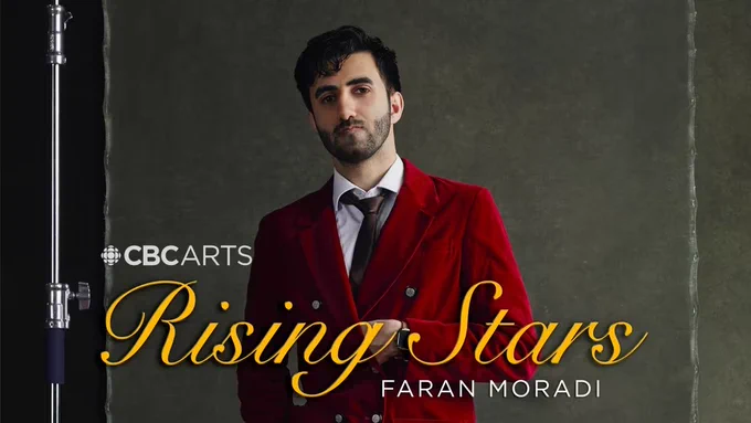 Faran Moradi. Photos by Samuel Engelking. Hair and makeup by Nikki Strachan. Styling by Shabnam Movo. Backdrops provided by Ilona Domachowska at Backdrops Gallery. 