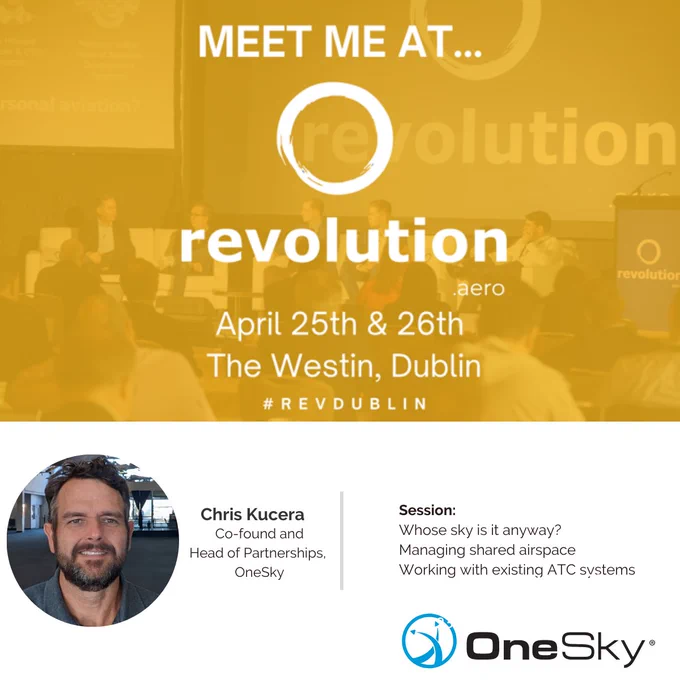 Chris Kucera will be attending and speaking at Revolution.Aero Dublin!