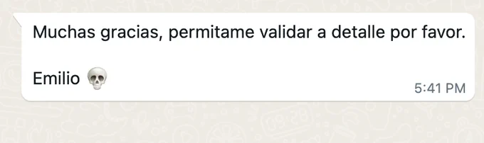 Comenzo 5:41
