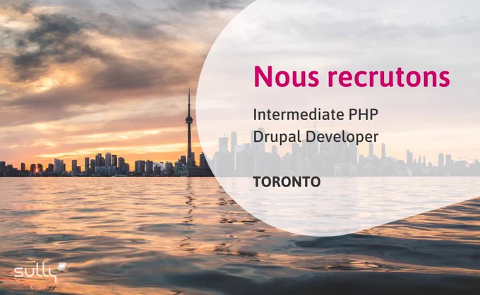 Sully Toronto is recruiting an Intermediate PHP Drupal Developer