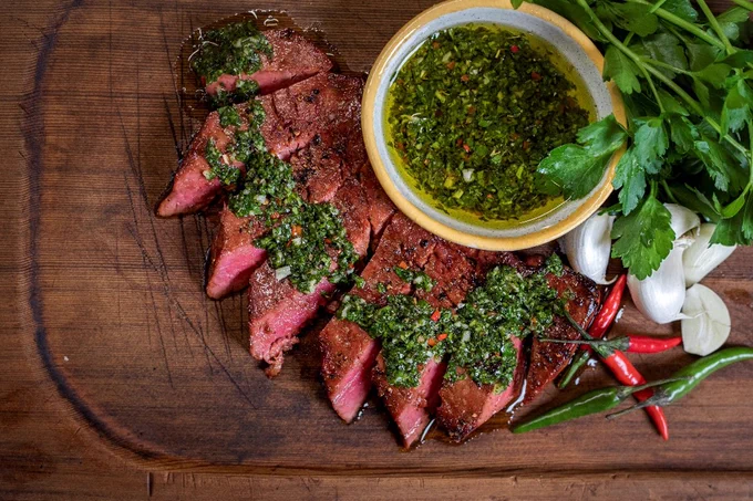 Meati Foods alternative steak product.