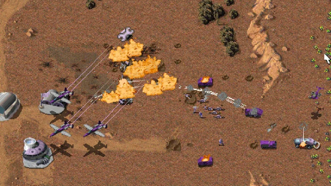 Screenshot of OpenRA