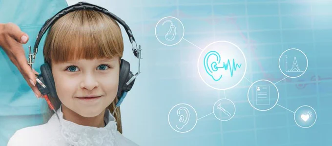 patient with headphones