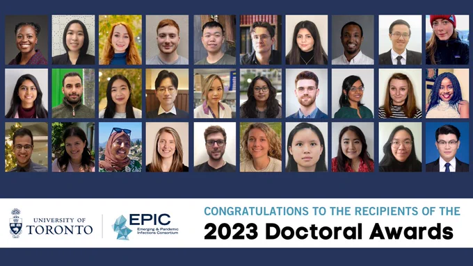 Congratulations to the recipients of the 2023 EPIC Doctoral Awards