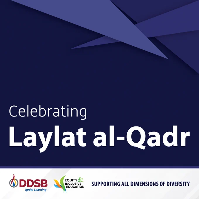 Celebrating Laylat al-Qadr.