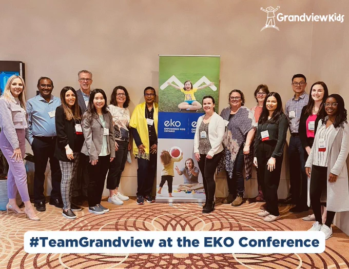 Attending conferences like the EKO Spring Symposium enables our staff to gain leading practice knowledge from our sector partners to bring back and apply at Grandview Kids, as well as make connections with other experts in the field.