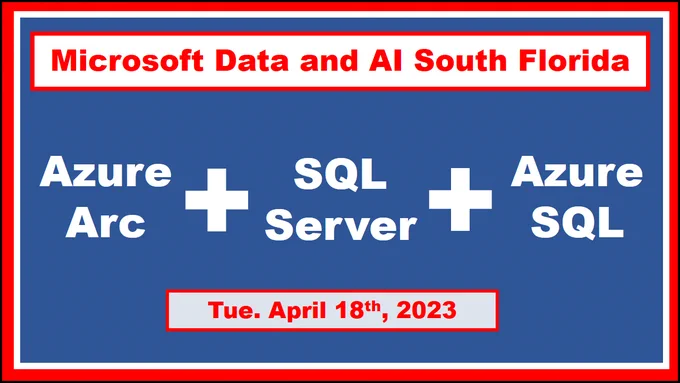 Join the #Azure Arc-enabled data services session at #DataAISF & learn more Top 3 Secrets for its Off-Line use in Azure Arc-enabled data services * Self-service provisioning. * Automated backups/restore. * Monitoring. *  RSVP Now at http://bit.ly/42M4KOr