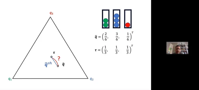 2m52s in the video "Power Transformations of Relative Count Data as a Shrinkage Problem" by Ionas Erb at the International Conference on Information Geometry for Data Science, Wednesday, Sep 22, 2022, Hamburg, Germany
https://download.dsf.tuhh.de/ig4ds22/videos/IG4DS-IonasErb.mp4