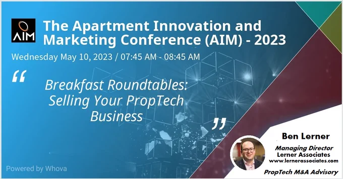 Lerner Associates will be attending the AIM conference in Huntingdon Beach, CA this May 2023