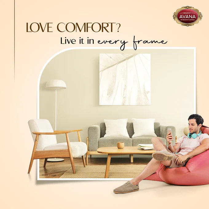 Enjoy a comfortable and convenient lifestyle at Regency Avana - 2 & 3BHK apartments.