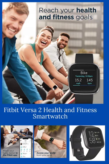 #fitnessmotivation #lips #3 #motivation #the #fashion #fitfam #lipaugmentation #4 #life #travel #applewatch #fit #beauty #healthy #black #workout #tech #fitspo
About This Item
Voice Assistant: The Fitbit Versa 2 has a built-in Amazon Alexa voice assistant that lets you control your smart home devices, set alarms and reminders, and get answers to your questions.
Always-On Display: The Versa 2 has an always-on display that shows the time, date, and other information without the need to tap or lift the device. This feature can be turned off to save battery life.
Water Resistance: The Versa 2 is water-resistant up to 50 meters, making it safe to wear while swimming, showering, and engaging in other water-based activities.
Female Health Tracking: The device offers female health tracking features that allow women to track their menstrual cycle, record symptoms, and get predictions for their next period.
Fitbit Pay: The Versa 2 has a built-in NFC chip that allows for contactless payments via 