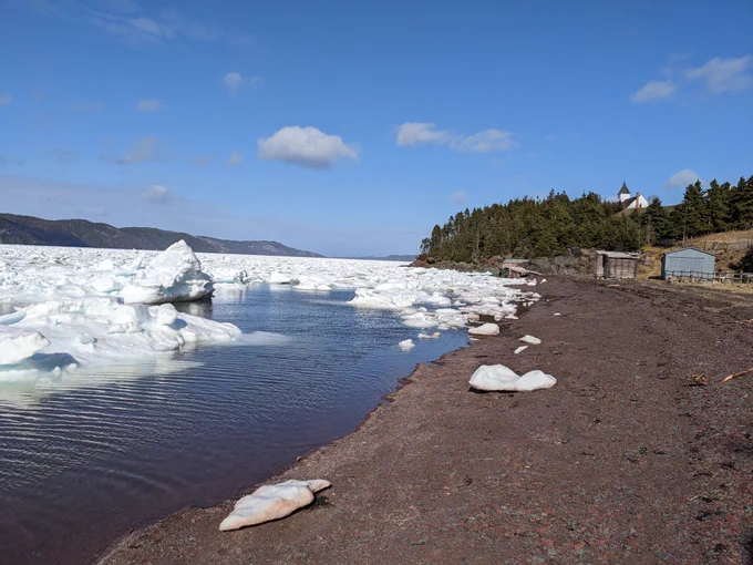 Beach in Britannia.