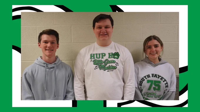 Brett Skerbetz, CJ Inkenhaus, and Ella Schiro