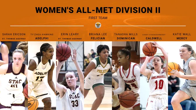 2022-23 MBWA Women's Division II All-Met Basketball Team