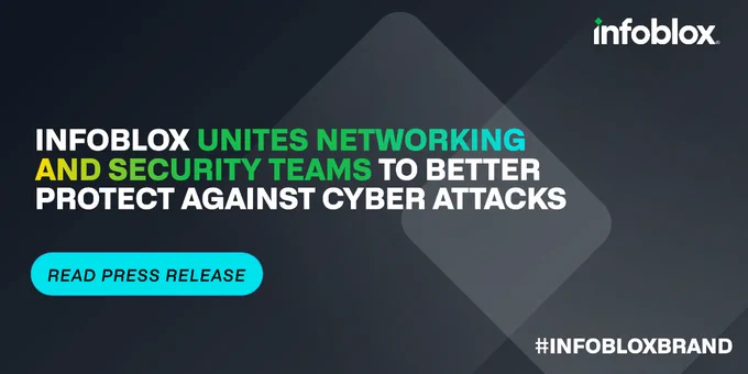 Infoblox unites networking and security teams to better protect against cyber attacks. #infobloxbrand
